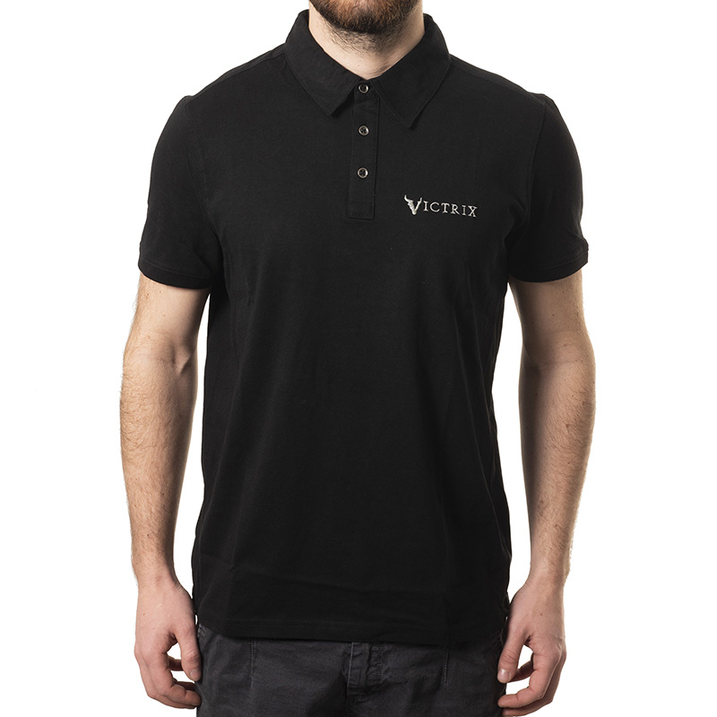 MEN'S JERSEY POLO SHIRT WITH SHORT SLEEVES