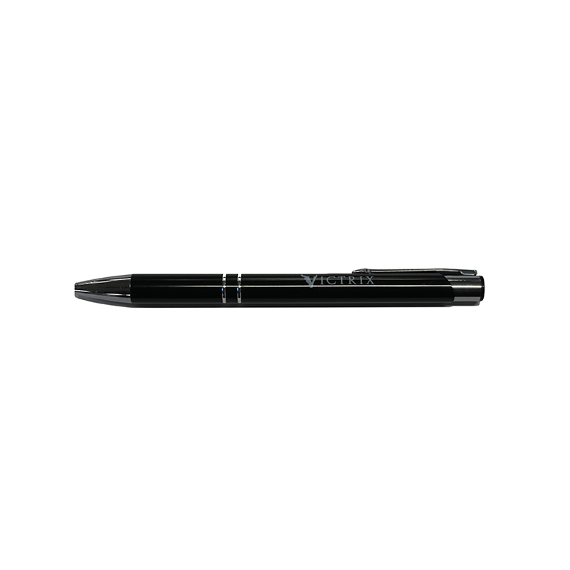 Black Metal Pen with  Logo